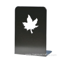 Metal-hollow maple leaf book stand bookshelf by book